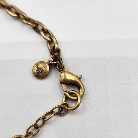 J. Crew Statement Necklace Red, Navy, Light Blue - Picture 5 of 13